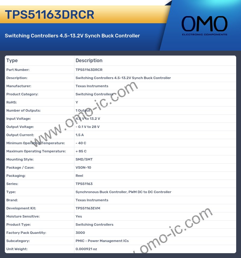 TPS51163DRCR