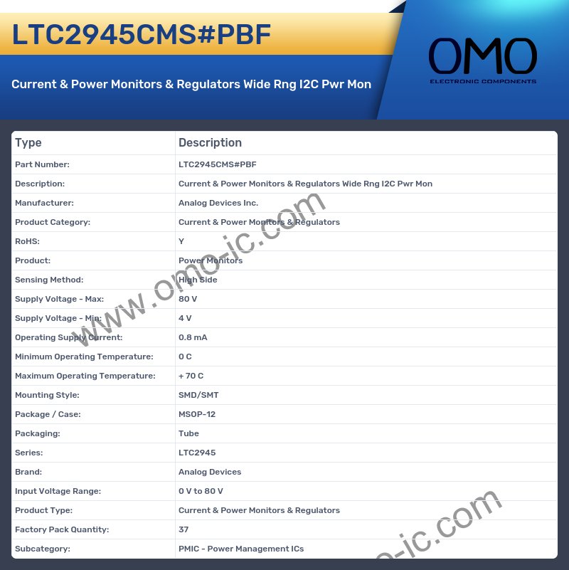 LTC2945CMS#PBF