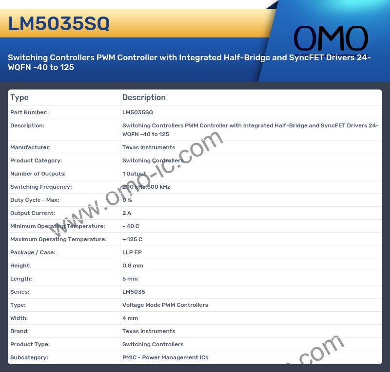 LM5035SQ