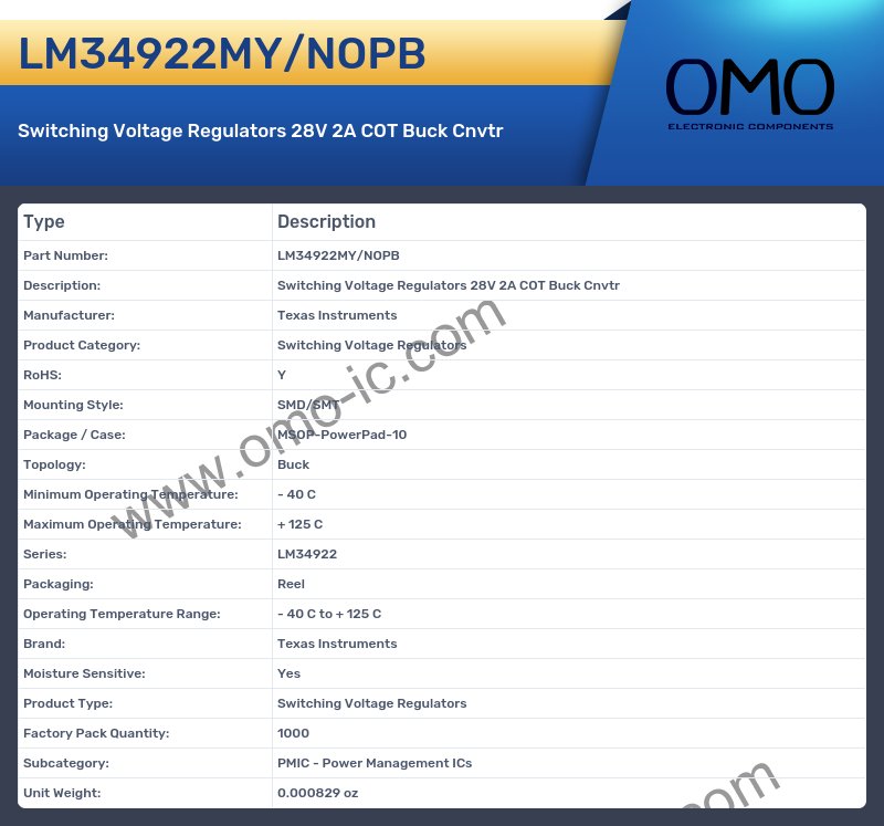 LM34922MY/NOPB