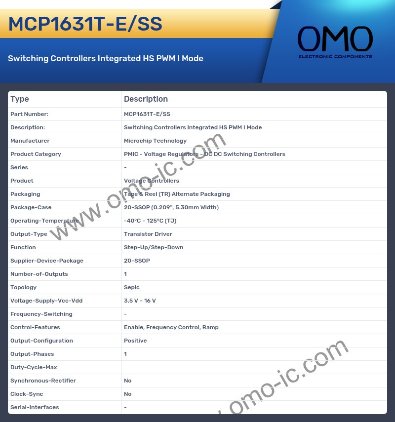 MCP1631T-E/SS