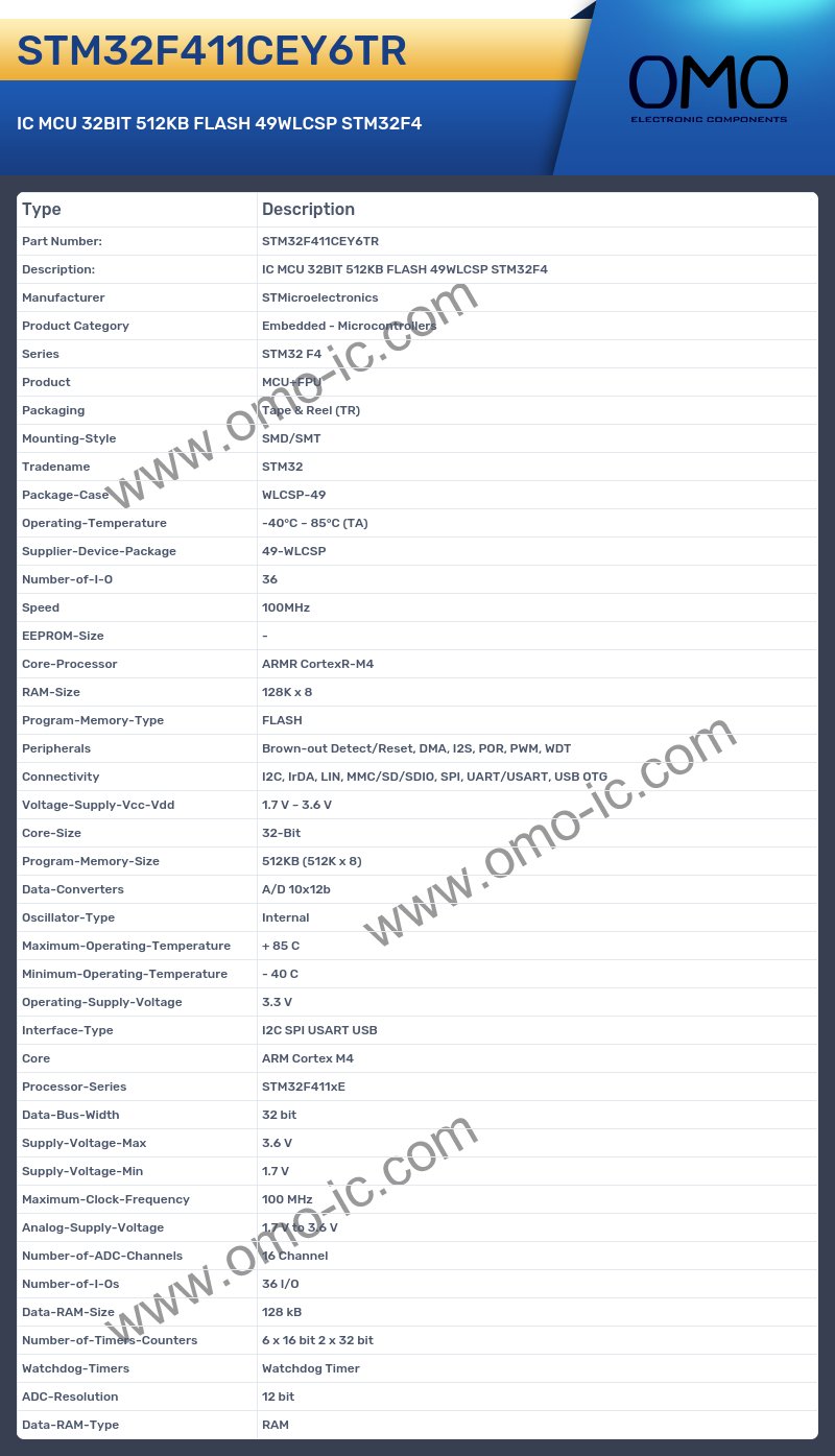 STM32F411CEY6TR