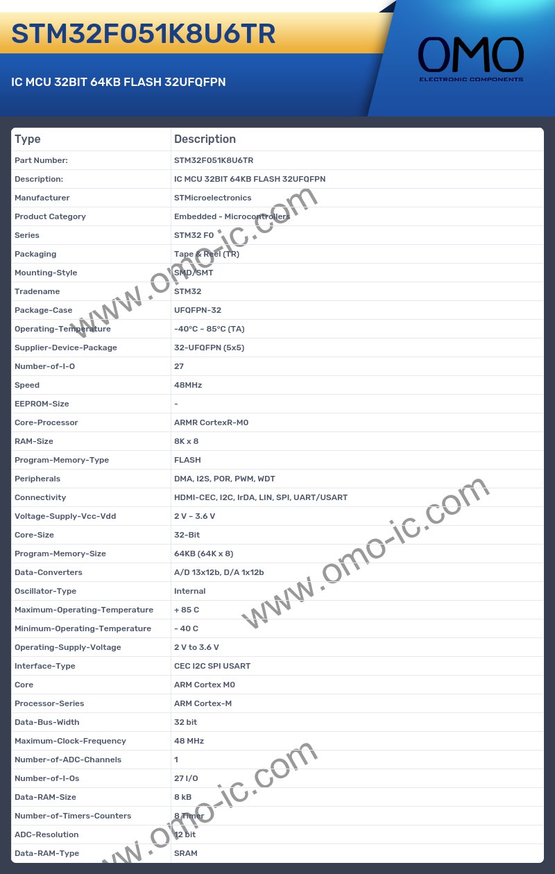 STM32F051K8U6TR