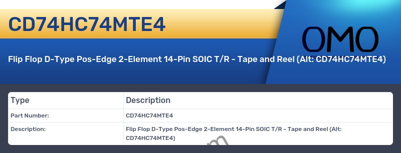 CD74HC74MTE4