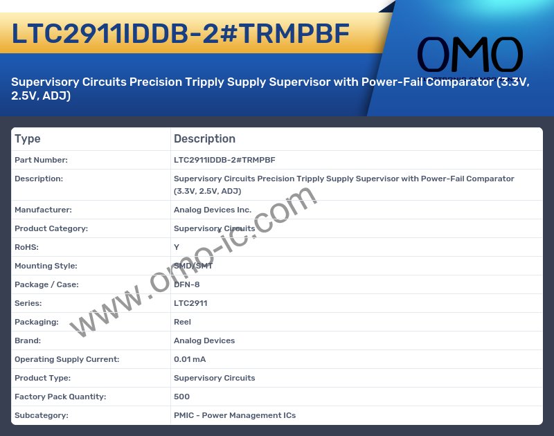 LTC2911IDDB-2#TRMPBF