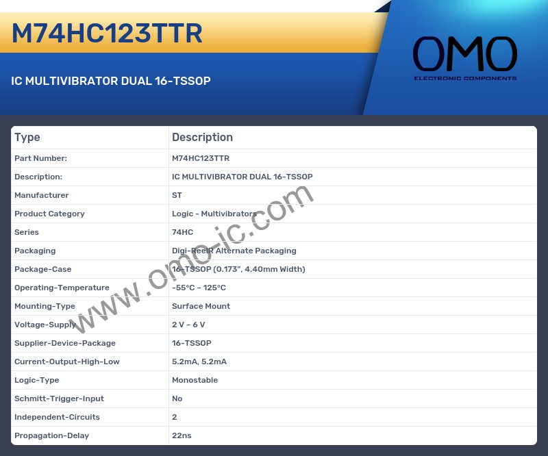 M74HC123TTR