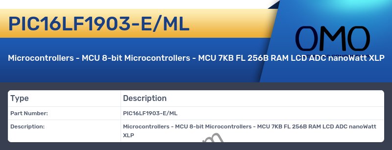 PIC16LF1903-E/ML
