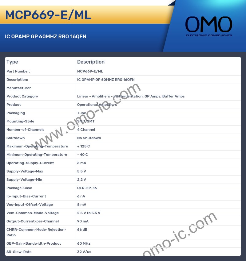 MCP669-E/ML