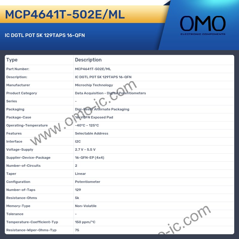 MCP4641T-502E/ML