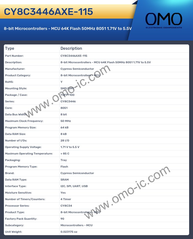 CY8C3446AXE-115