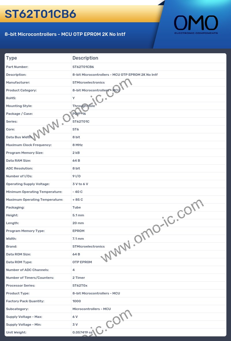 ST62T01CB6