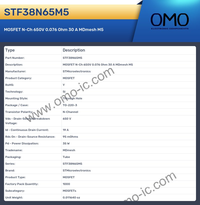STF38N65M5