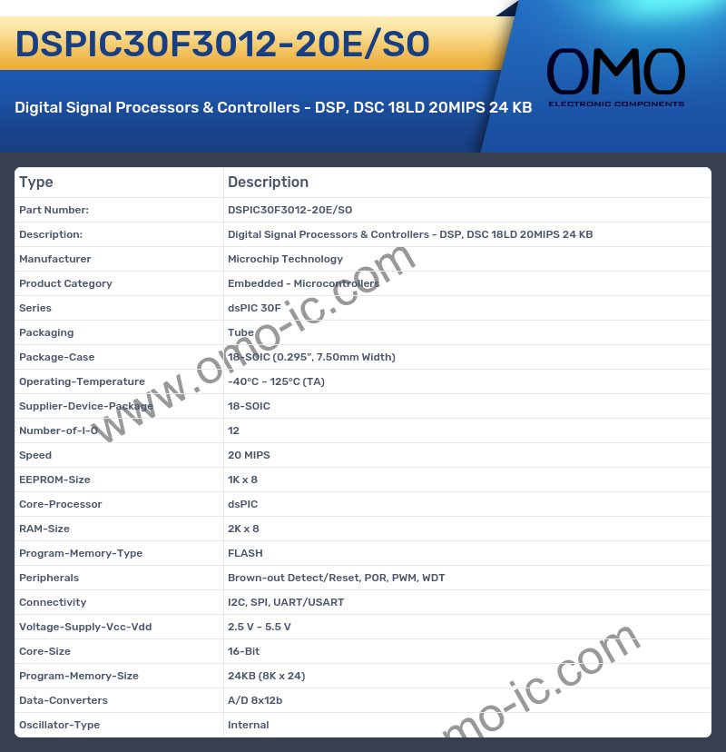 DSPIC30F3012-20E/SO