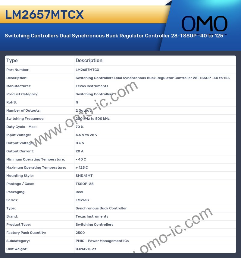 LM2657MTCX