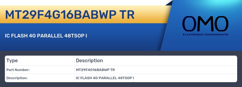 MT29F4G16BABWP TR