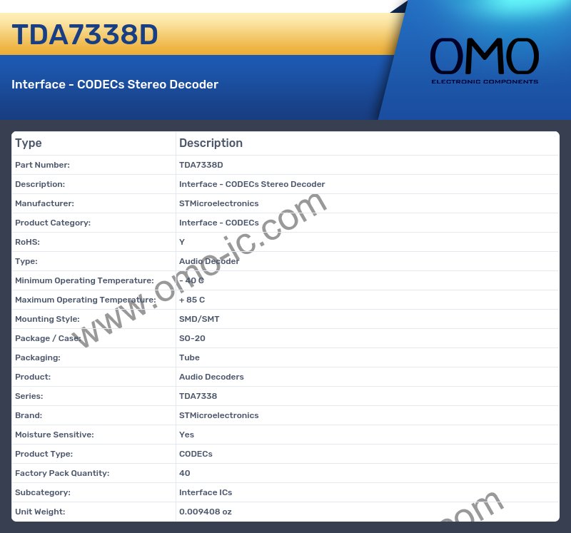 TDA7338D