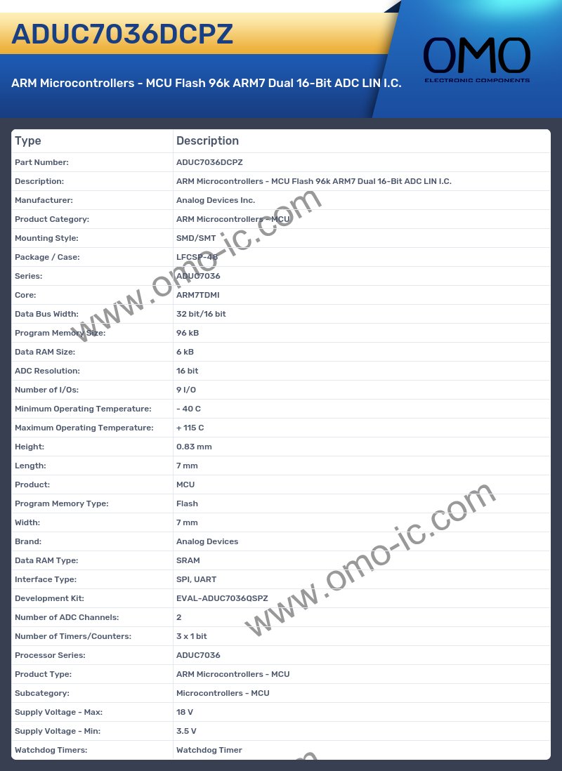 ADUC7036DCPZ