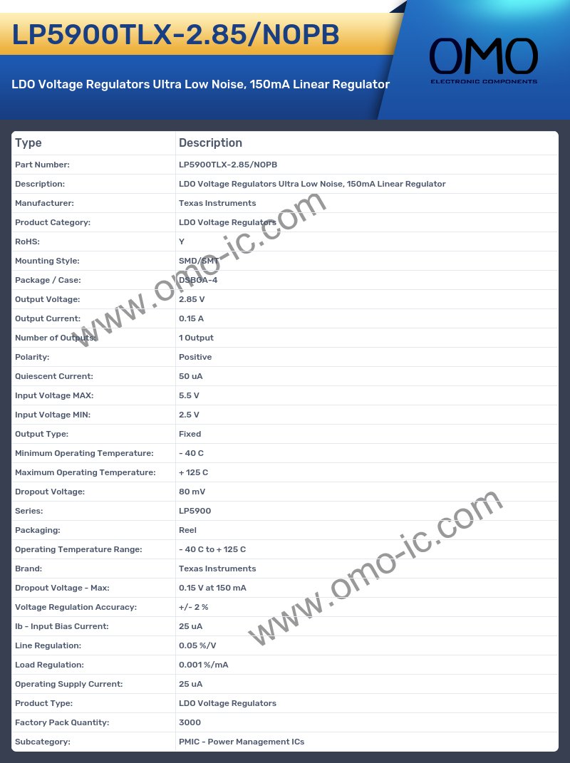 LP5900TLX-2.85/NOPB