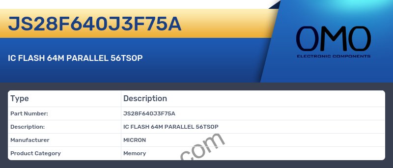 JS28F640J3F75A