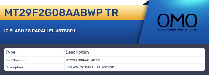 MT29F2G08AABWP TR