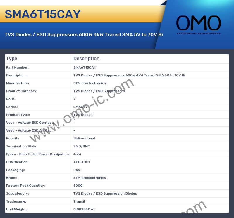 SMA6T15CAY