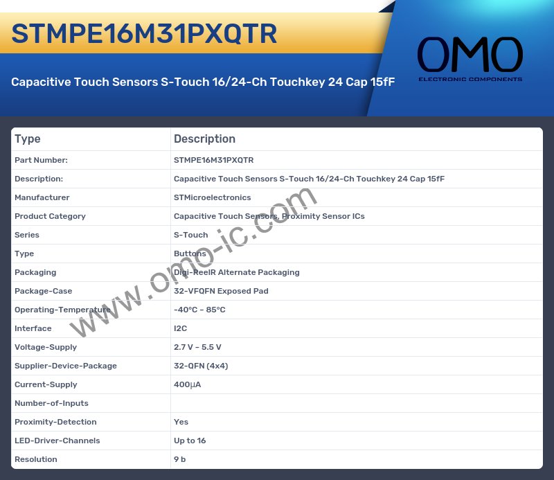 STMPE16M31PXQTR