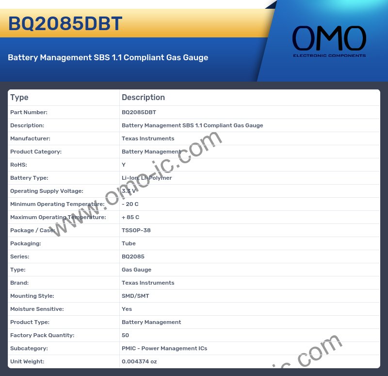 BQ2085DBT