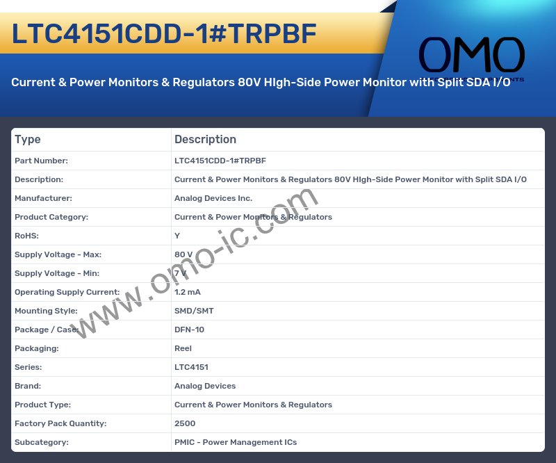 LTC4151CDD-1#TRPBF
