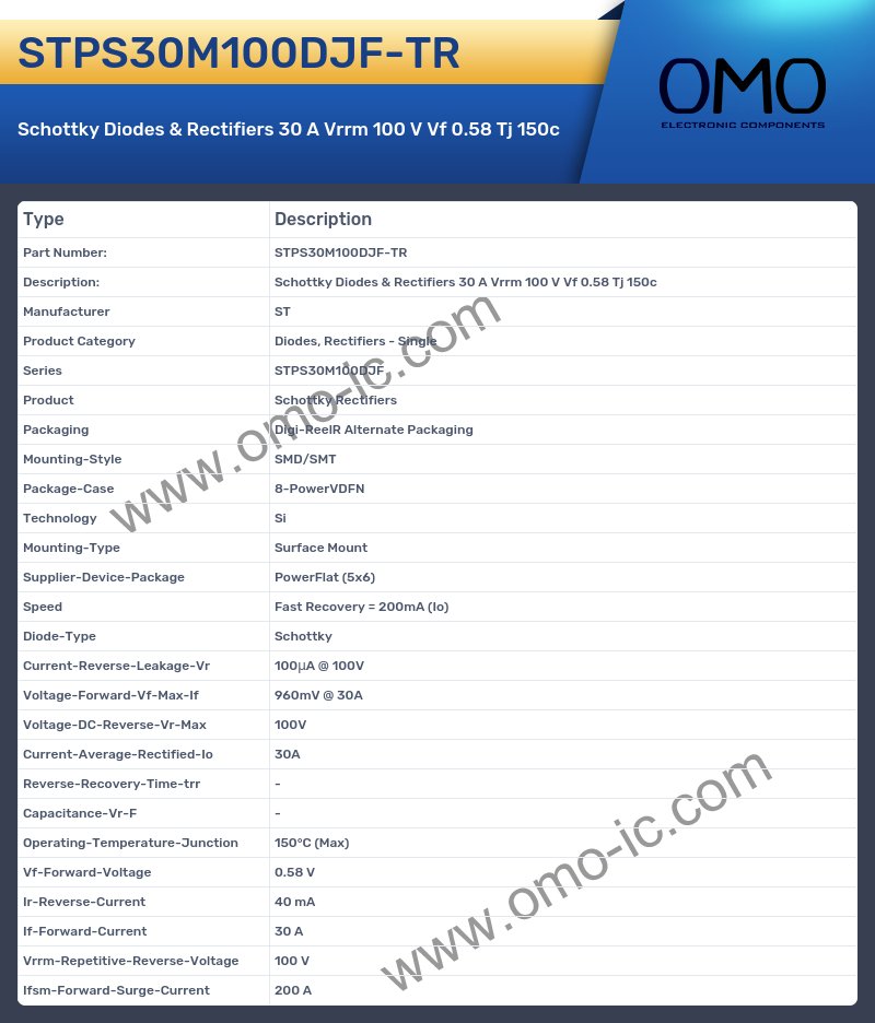 STPS30M100DJF-TR