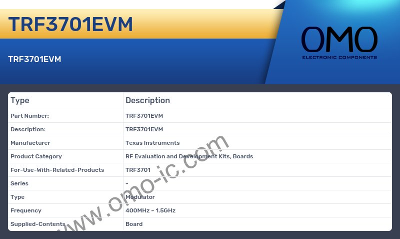 TRF3701EVM
