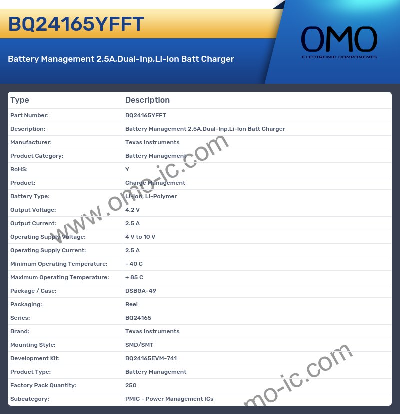 BQ24165YFFT