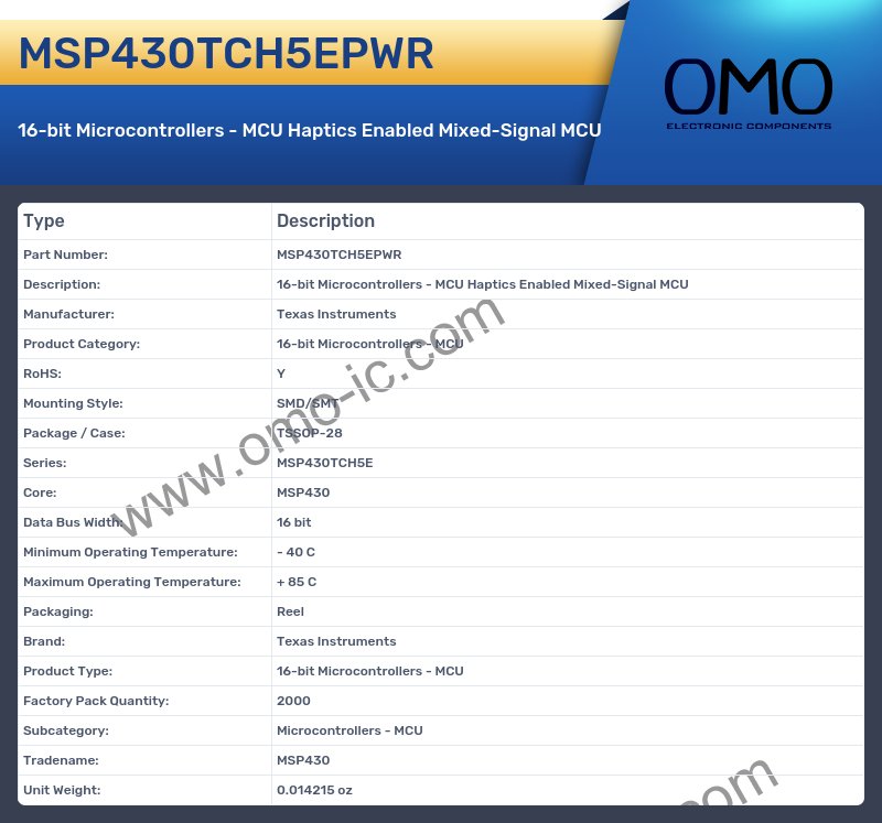 MSP430TCH5EPWR