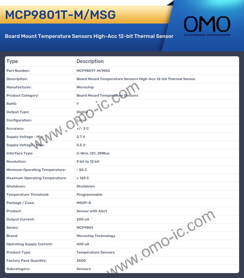 MCP9801T-M/MSG