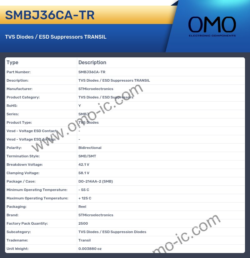 SMBJ36CA-TR