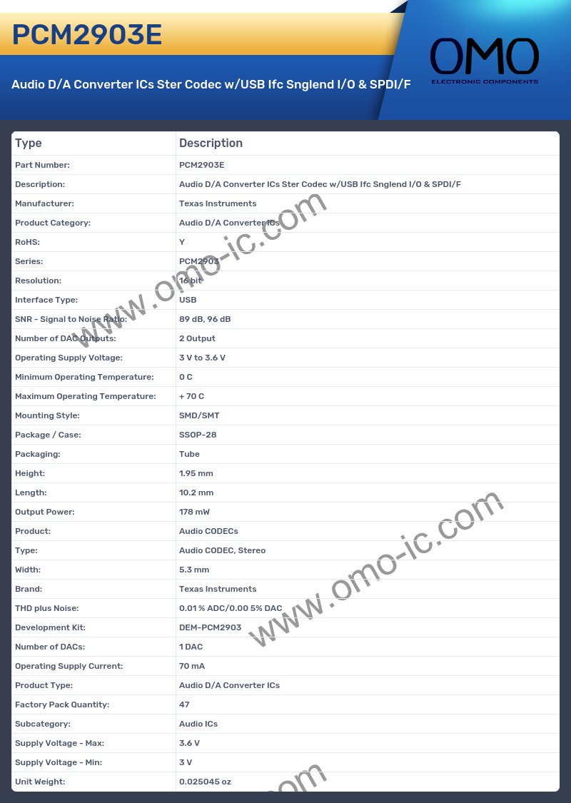 PCM2903E