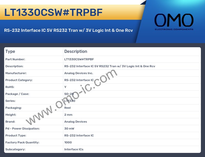 LT1330CSW#TRPBF