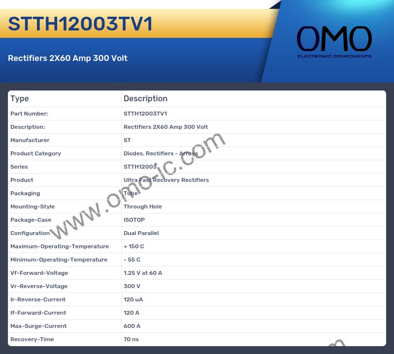 STTH12003TV1