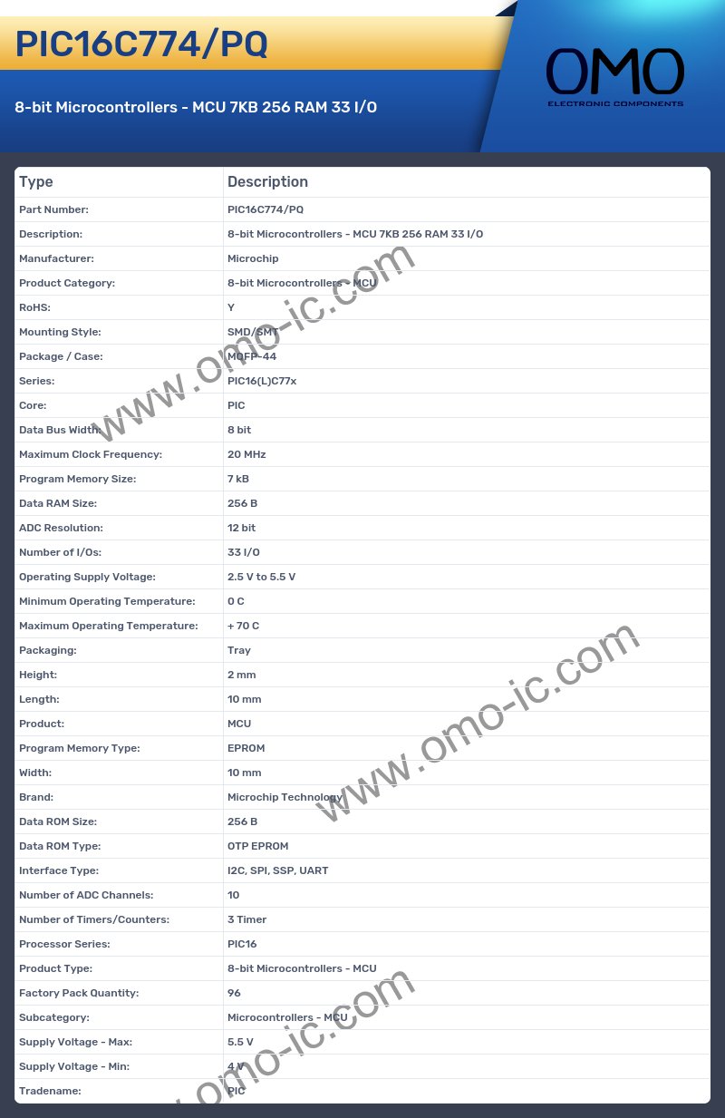 PIC16C774/PQ
