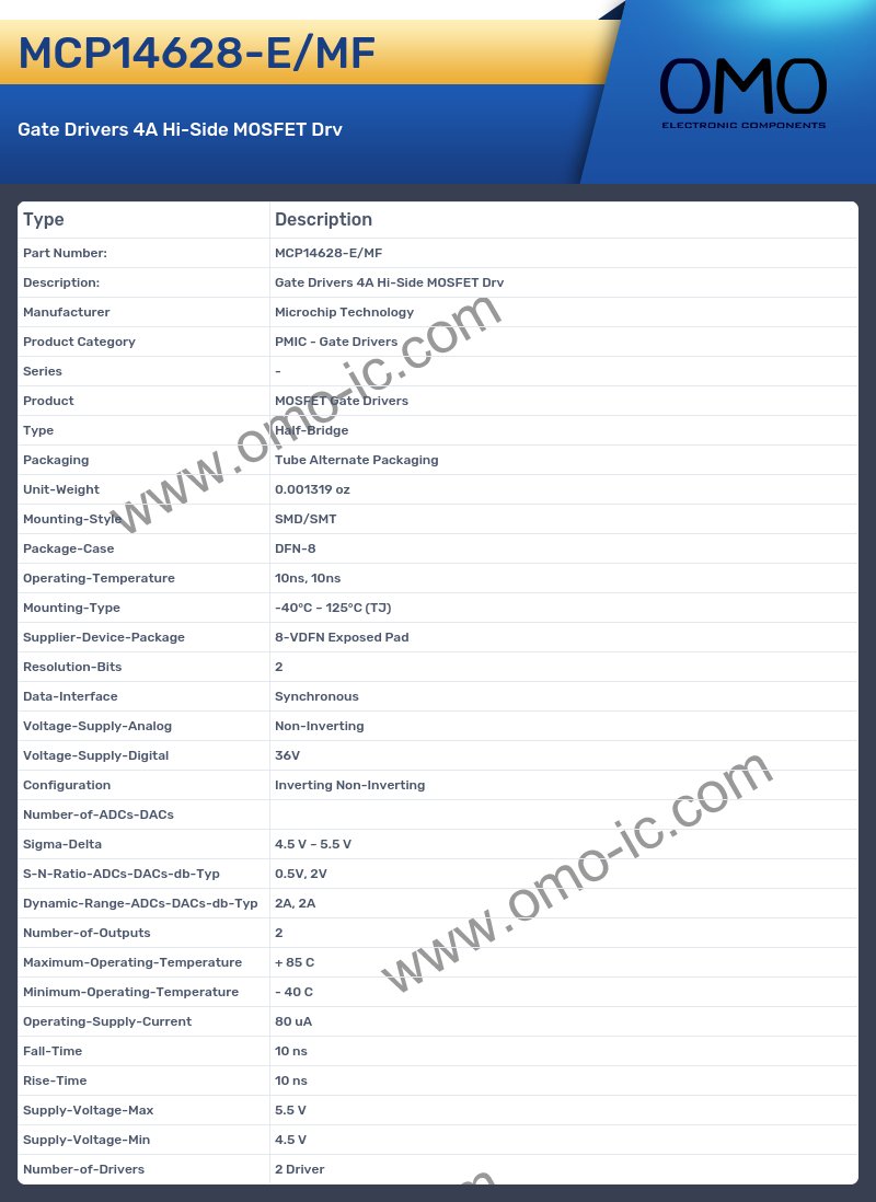 MCP14628-E/MF