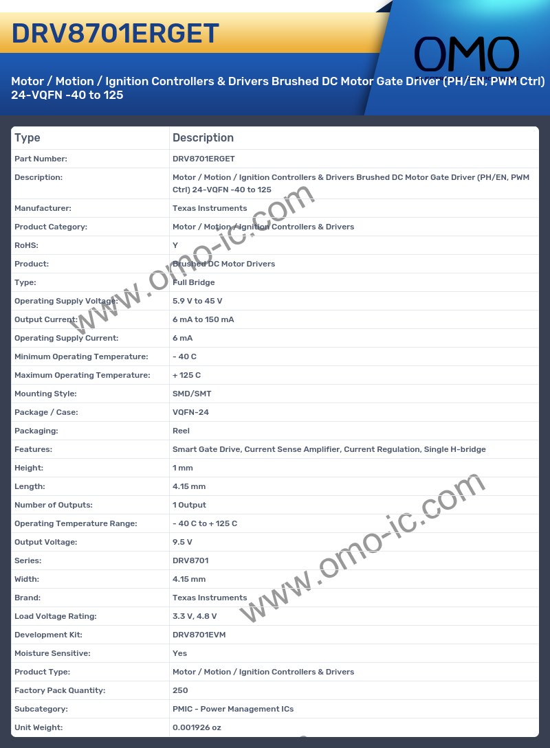DRV8701ERGET