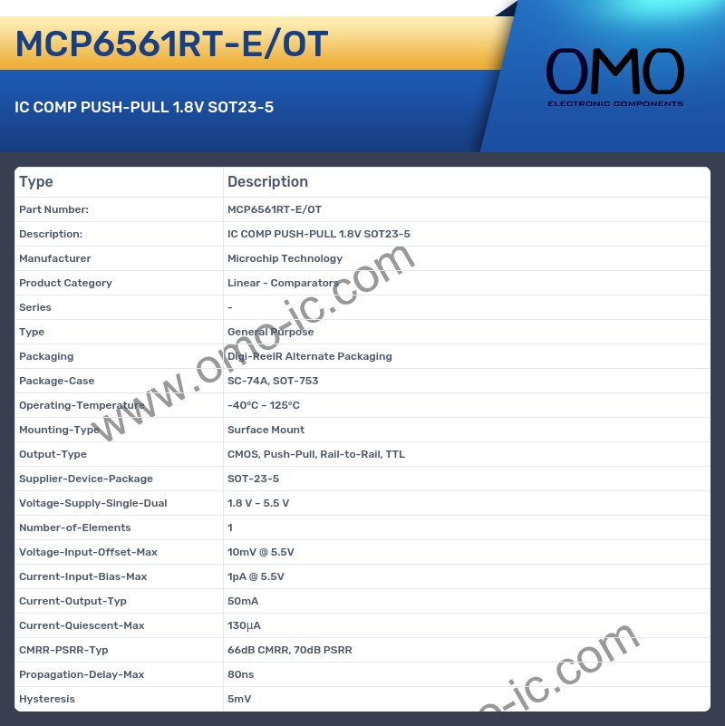 MCP6561RT-E/OT