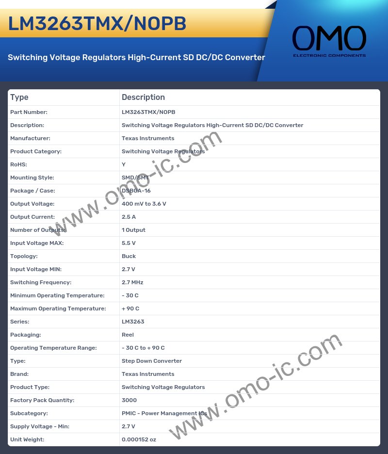 LM3263TMX/NOPB