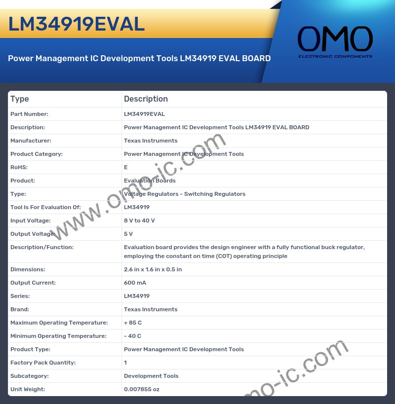 LM34919EVAL