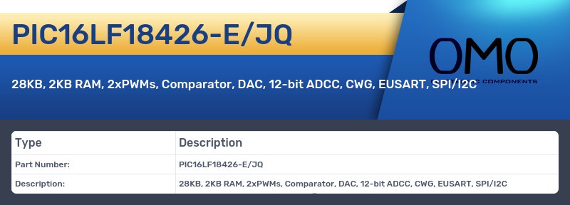 PIC16LF18426-E/JQ