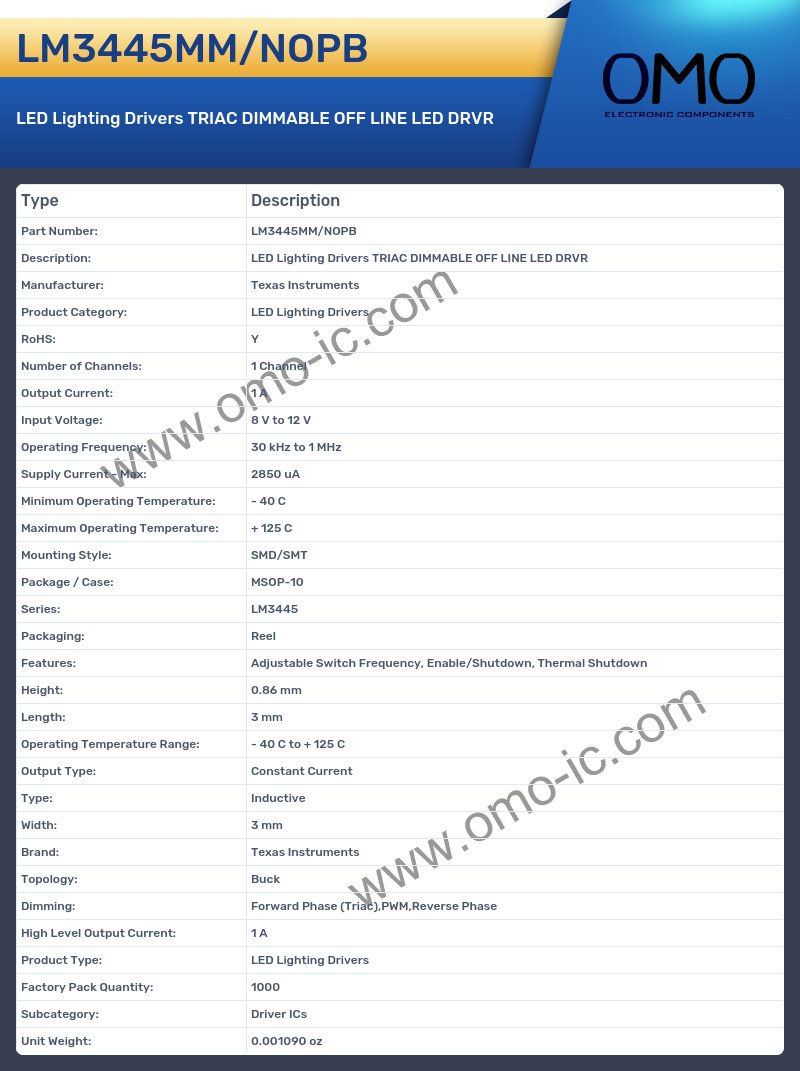 LM3445MM/NOPB