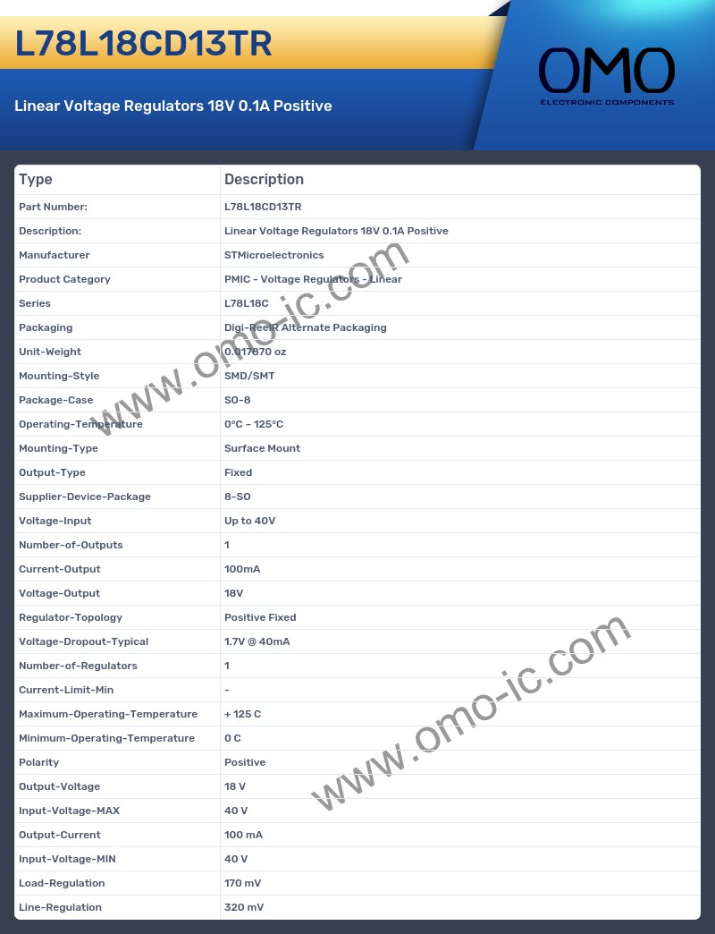 L78L18CD13TR