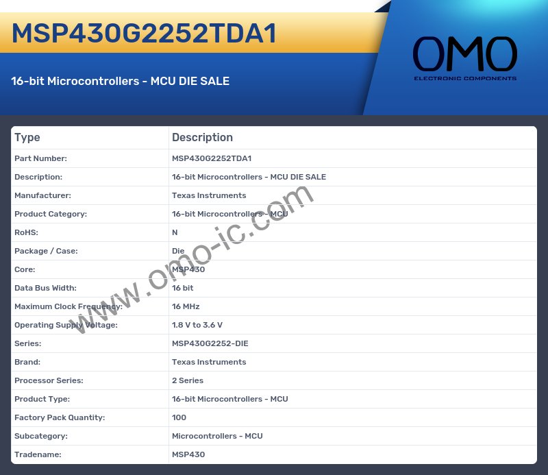 MSP430G2252TDA1