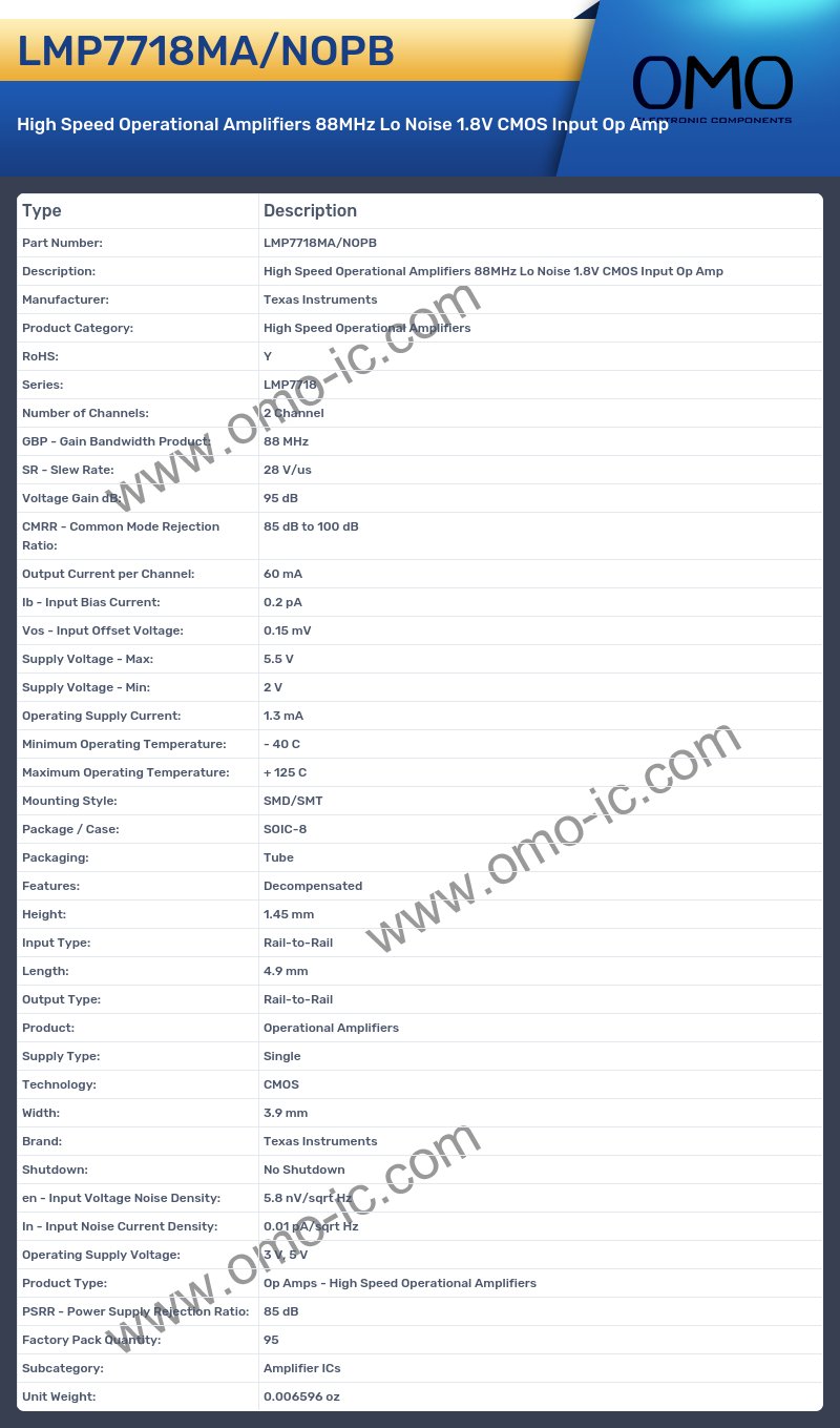 LMP7718MA/NOPB