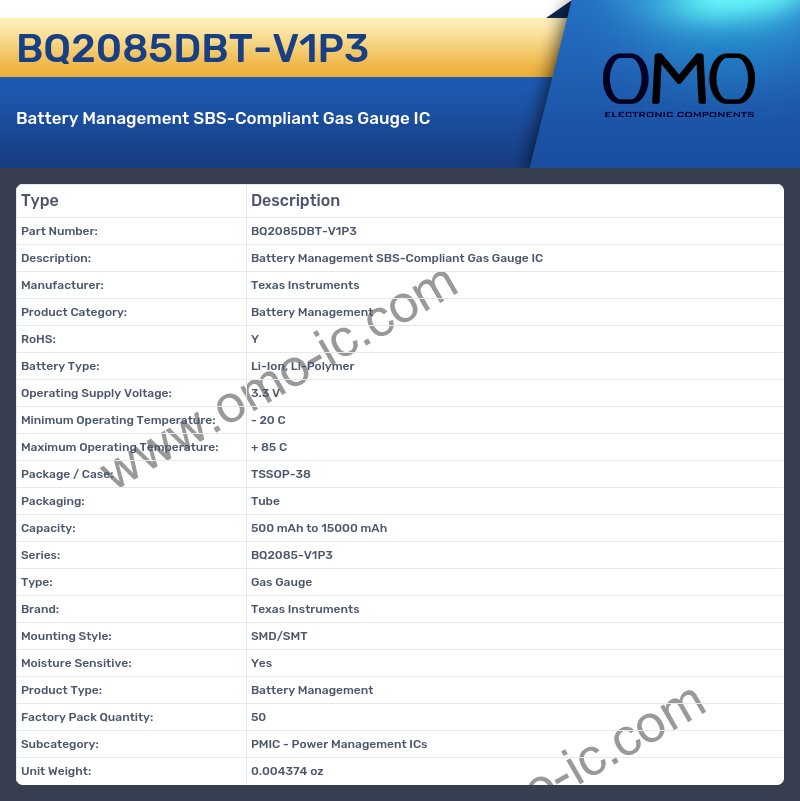 BQ2085DBT-V1P3