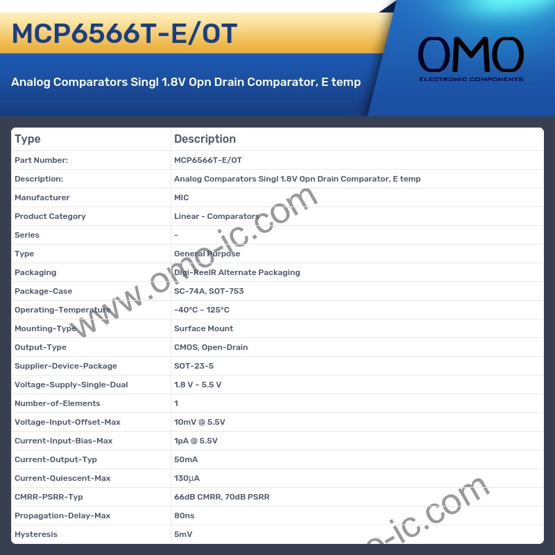MCP6566T-E/OT